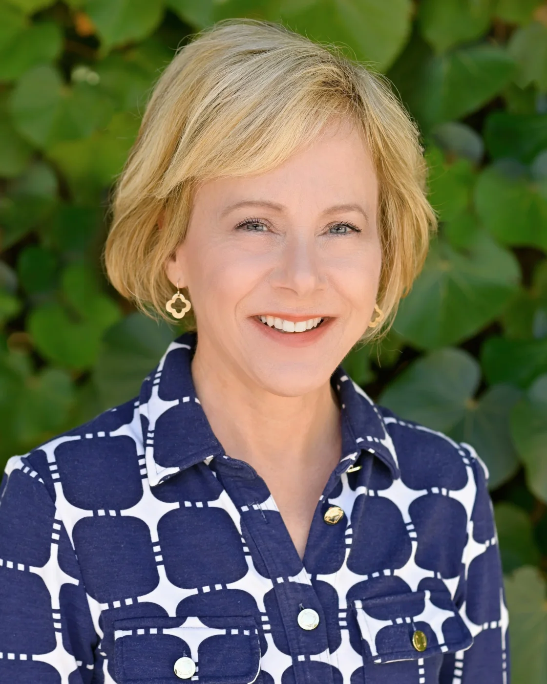 Sally Daley of The Daley Group outdoors.