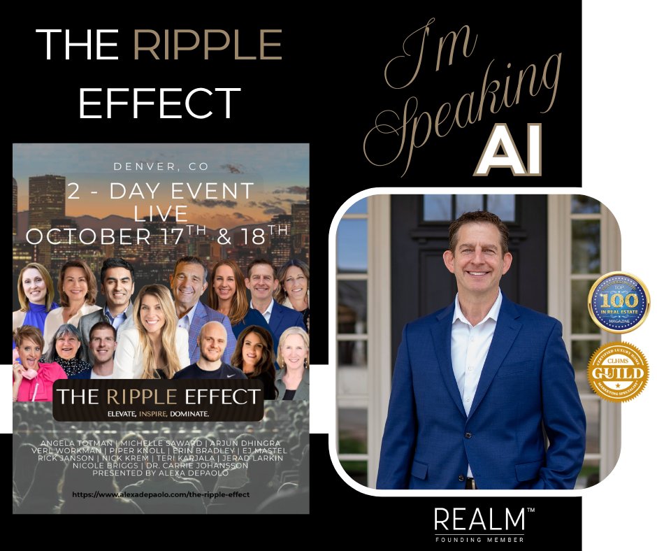 Rick Janson The Ripple Effect speaker announcement